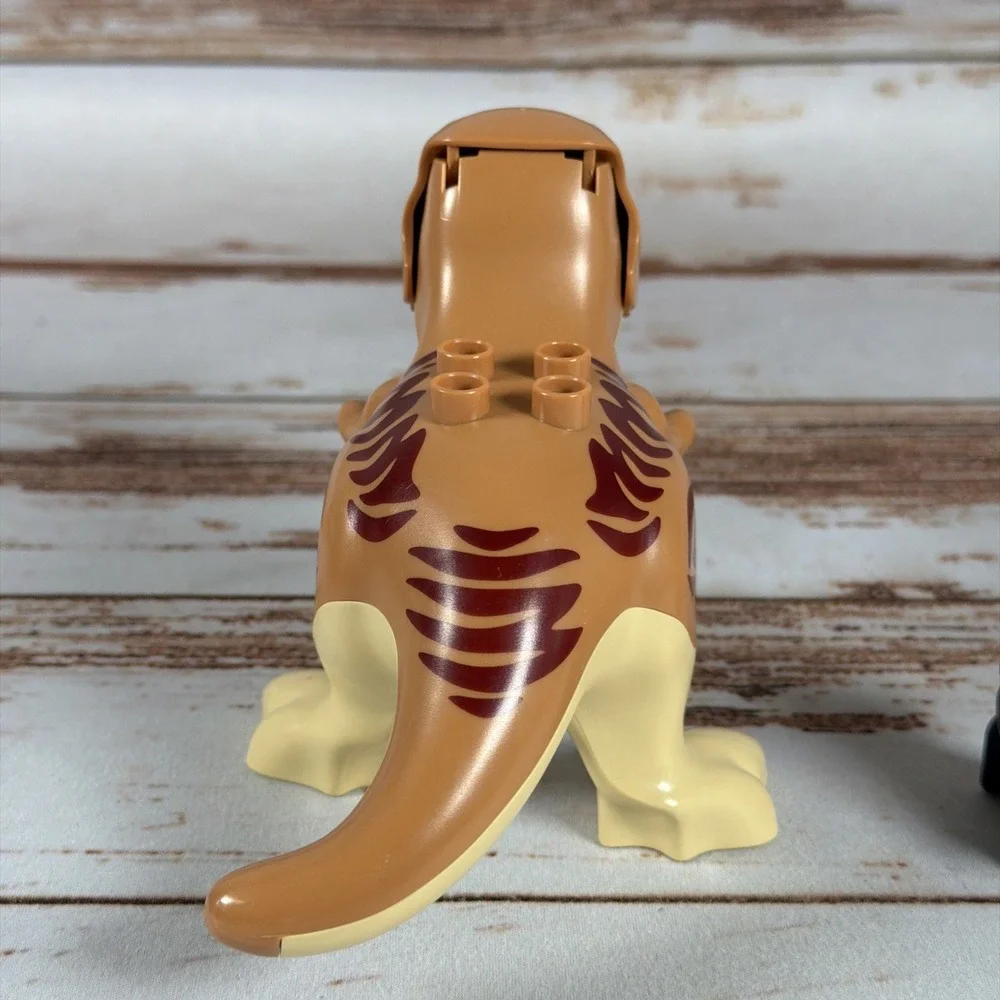 LEGO Duplo Jurassic World 10880 T Rex Dinosaur and Owen Grady Figure Replacement